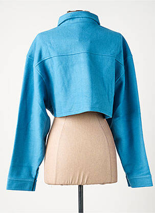 Gilet manches longues bleu REEBOK femme