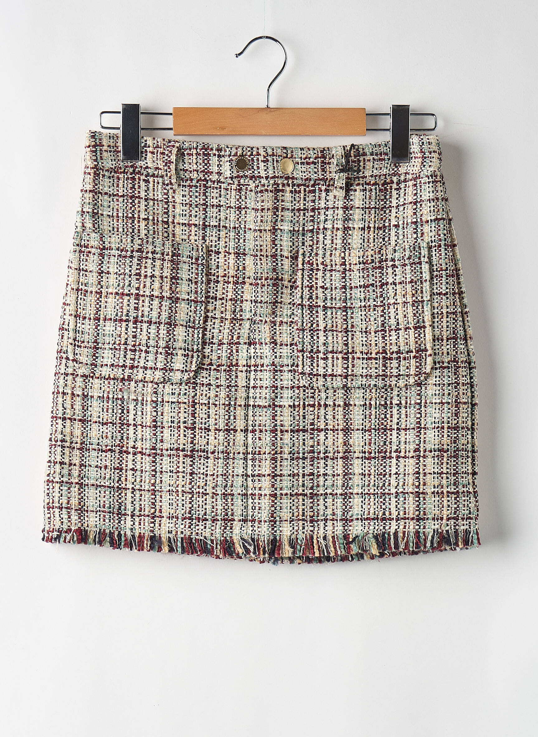 Jupe courte beige SCOTCH & SODA femme