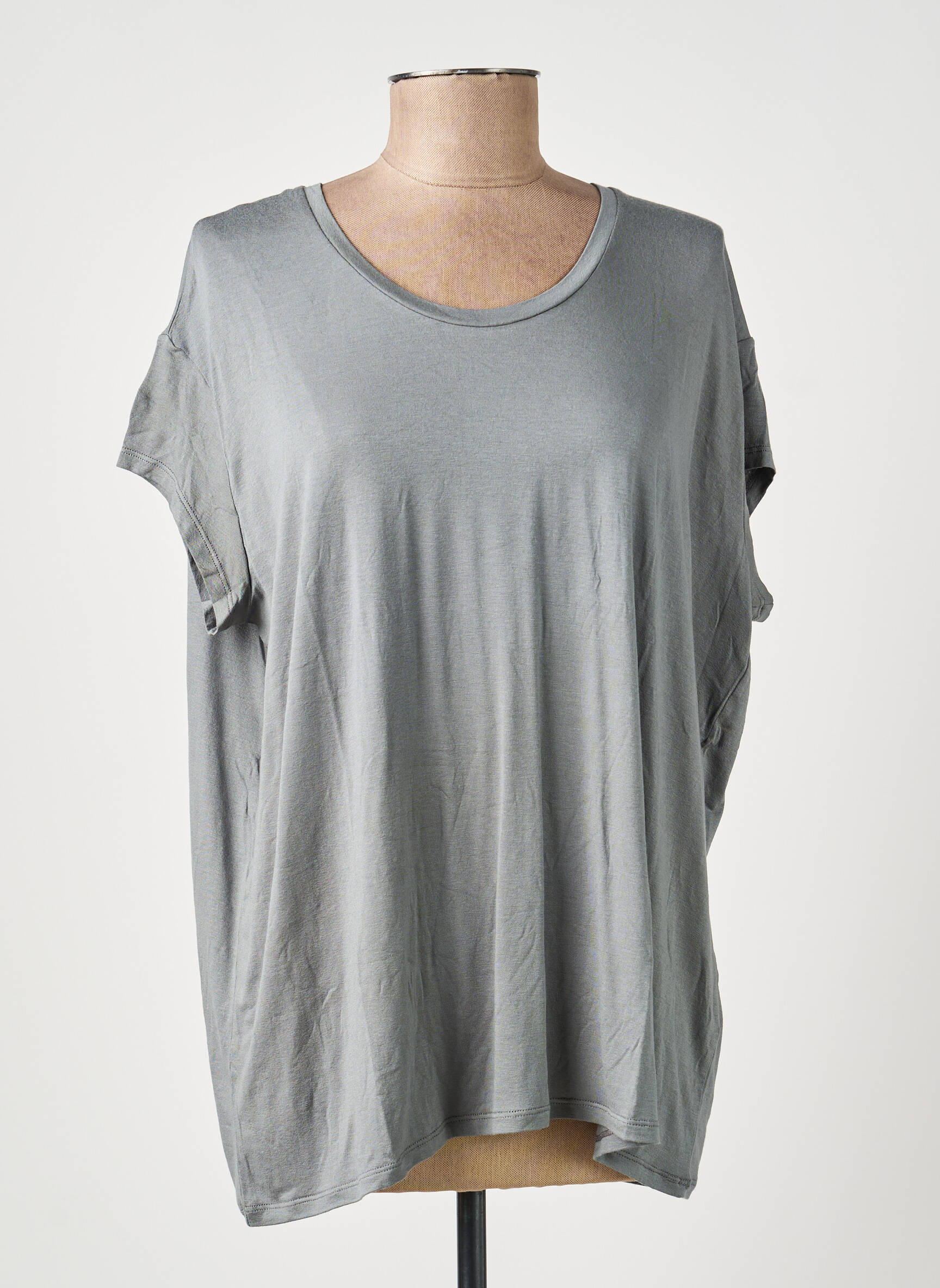 T-shirt gris MARGAUX LONNBERG femme