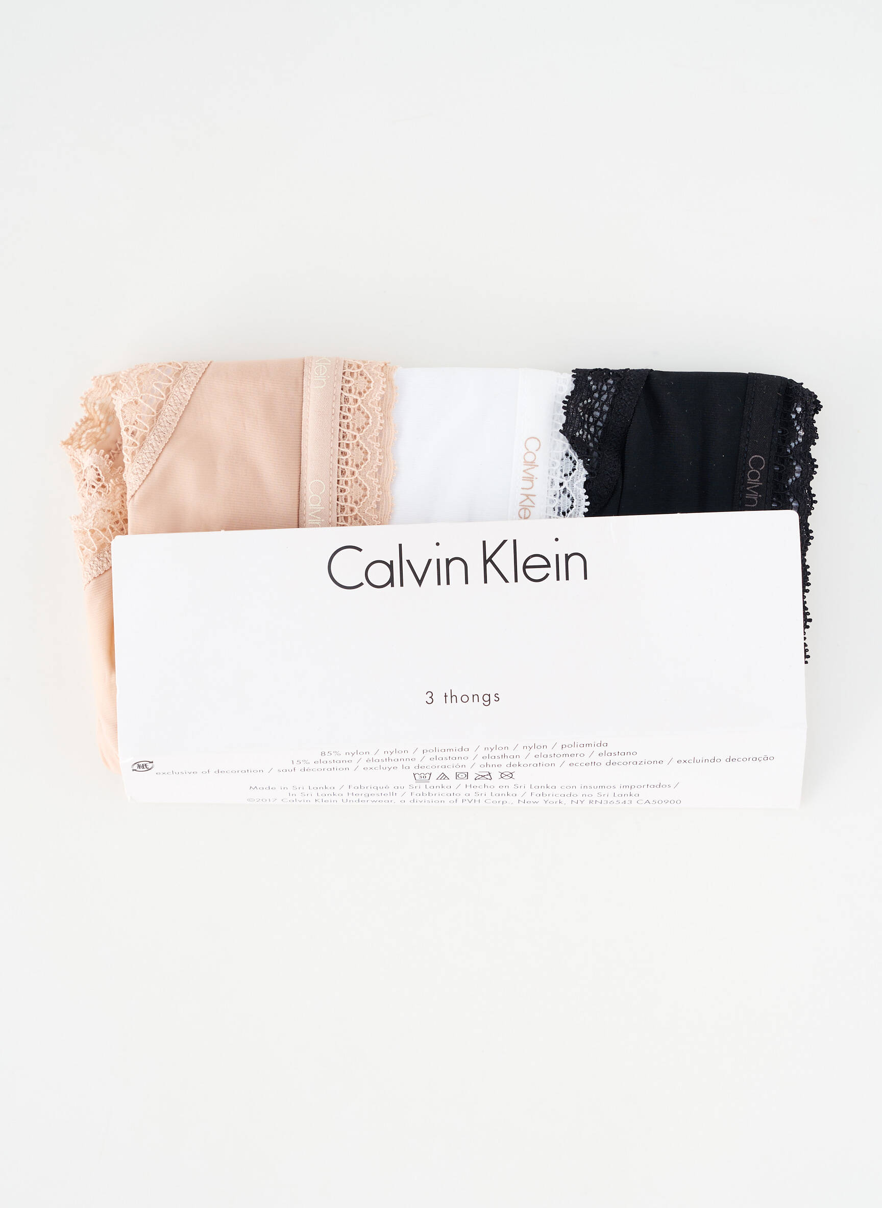 String blanc CALVIN KLEIN femme