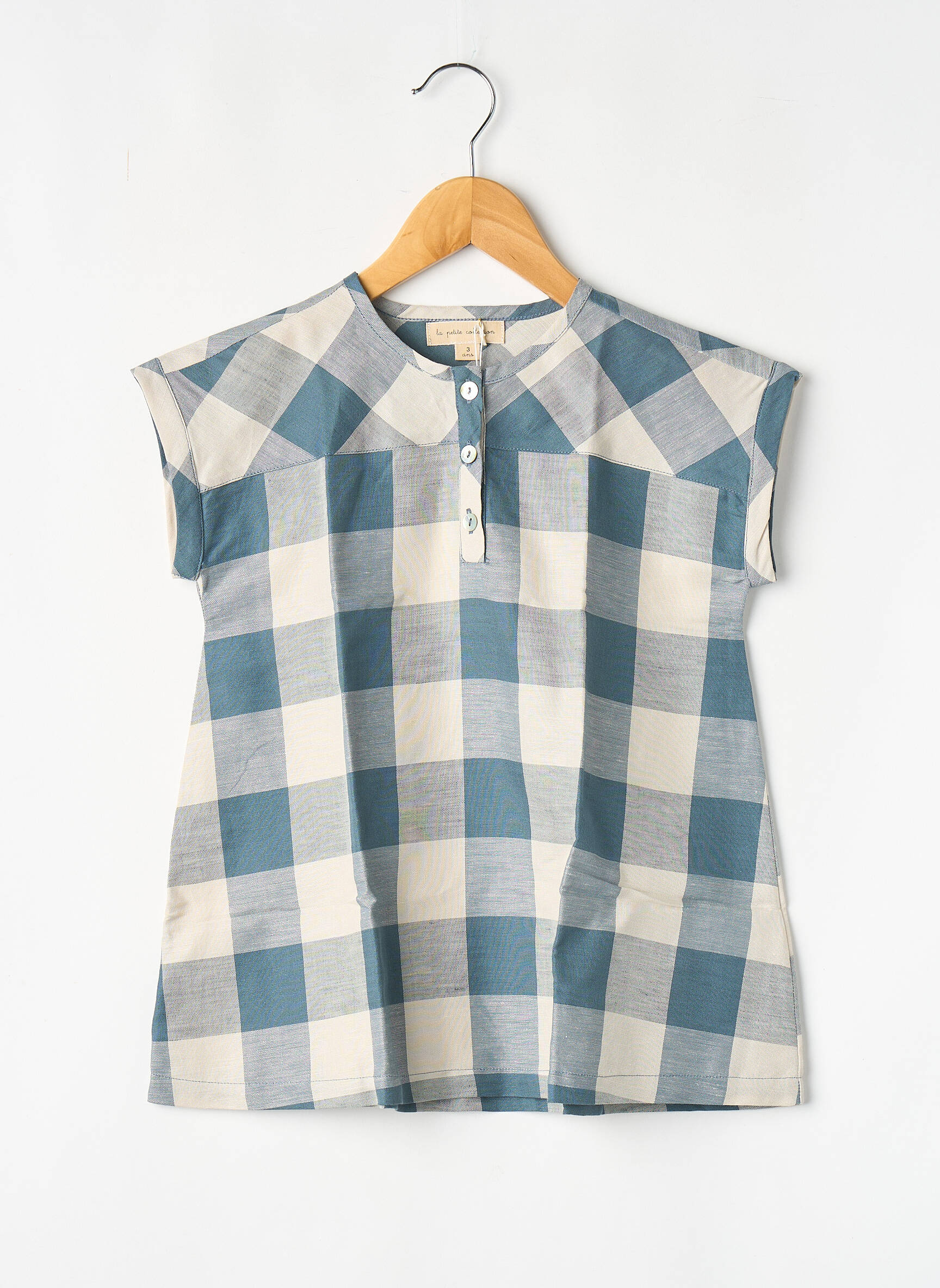 Robe courte bleu LA PETITE COLLECTION fille