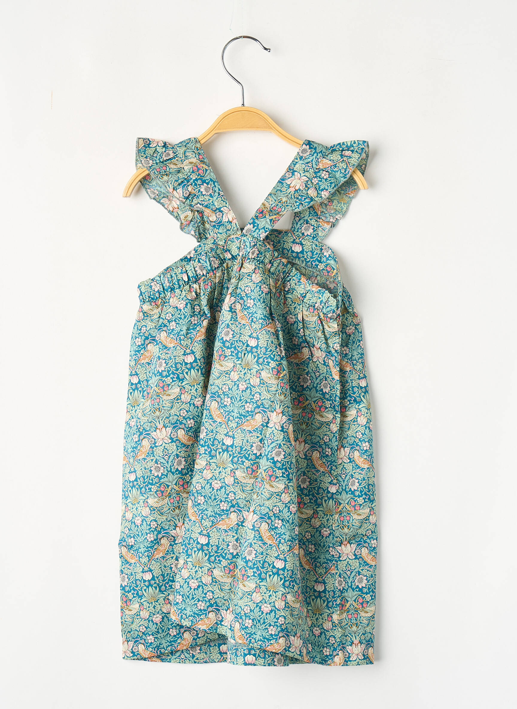 Robe courte bleu LA PETITE COLLECTION fille