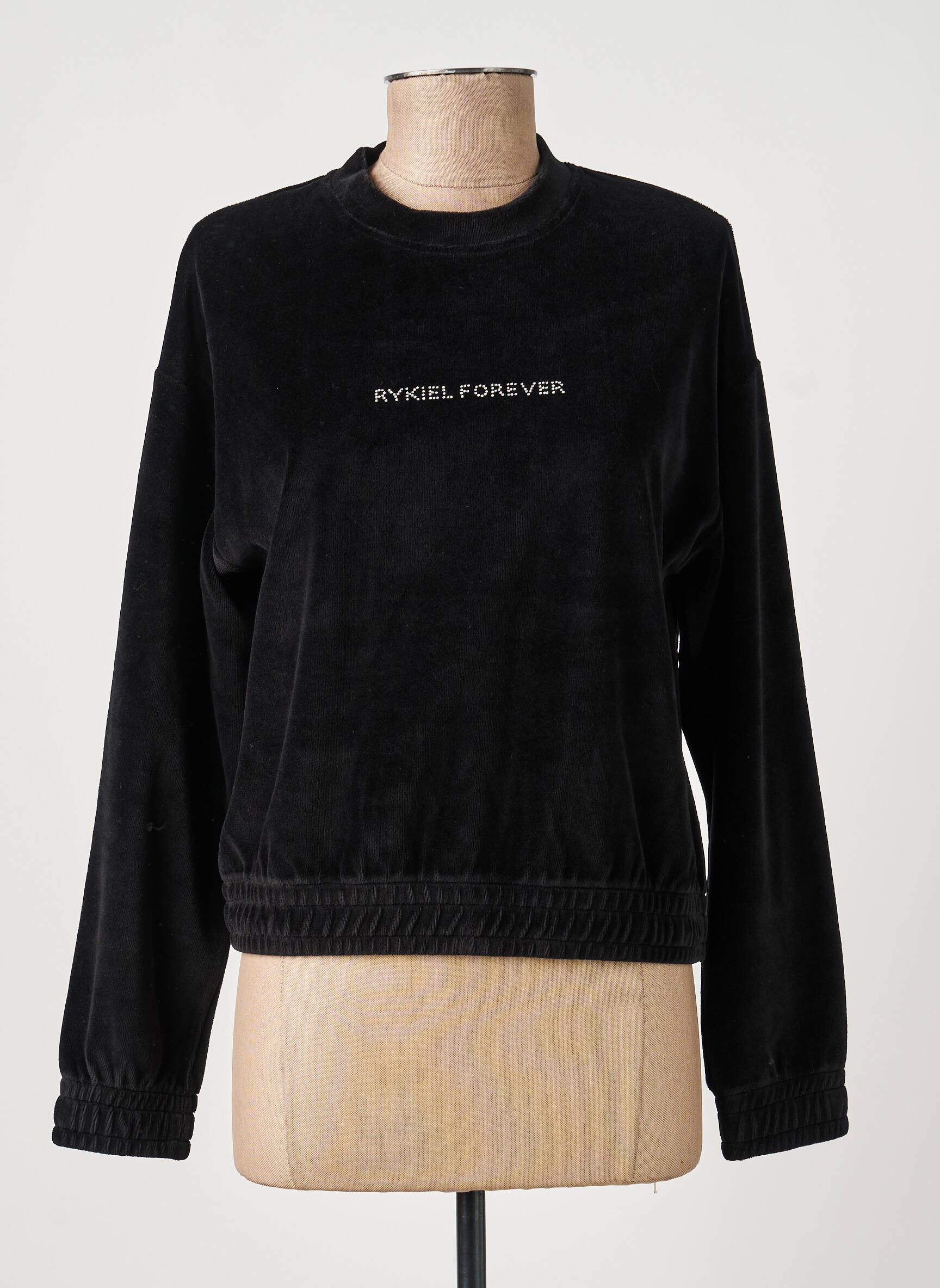 Sweat-shirt noir SONIA RYKIEL femme