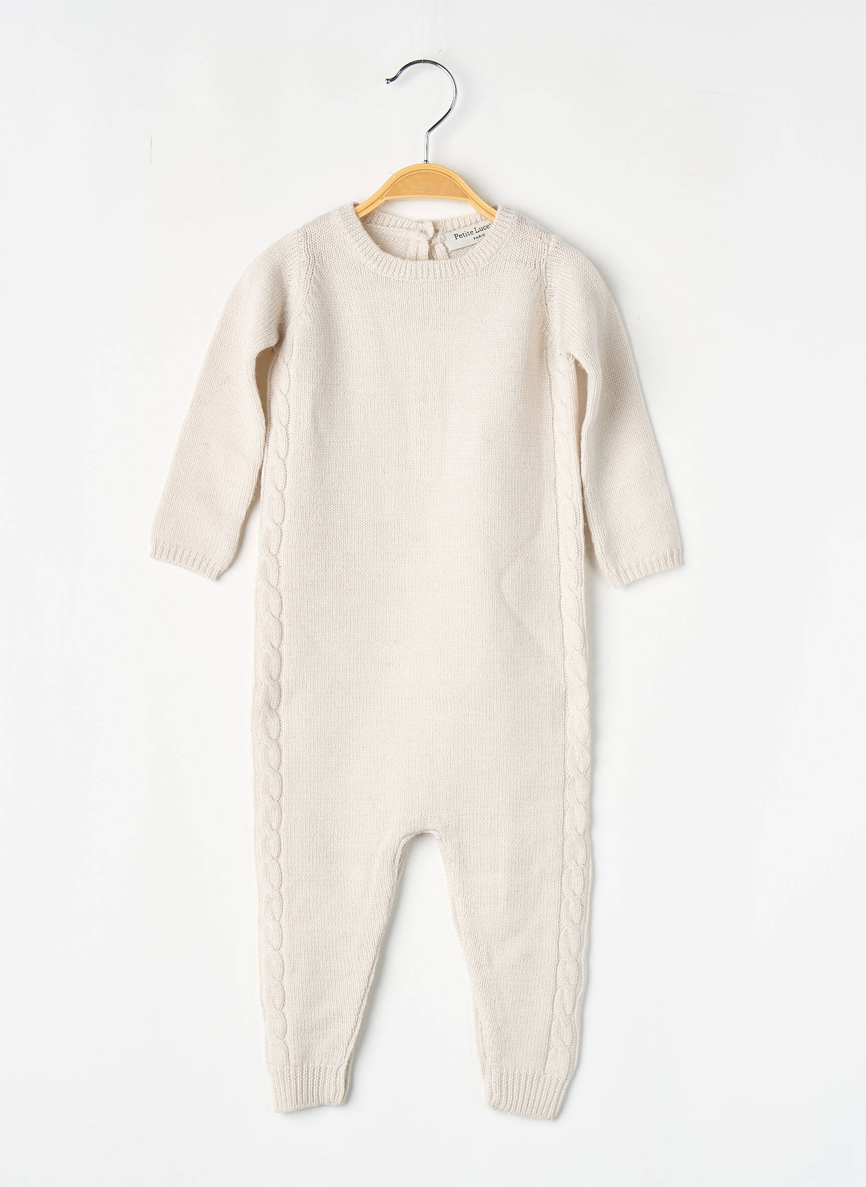 Combi-pantalon blanc PETITE LUCETTE fille