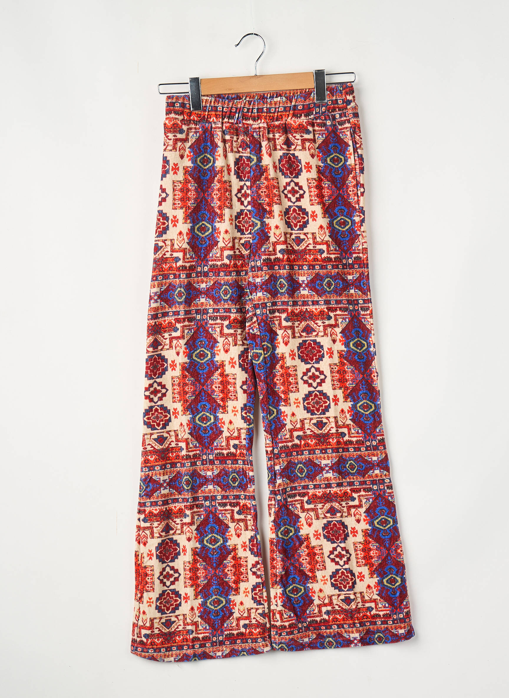 Pantalon droit rouge V.DE.VINSTER femme