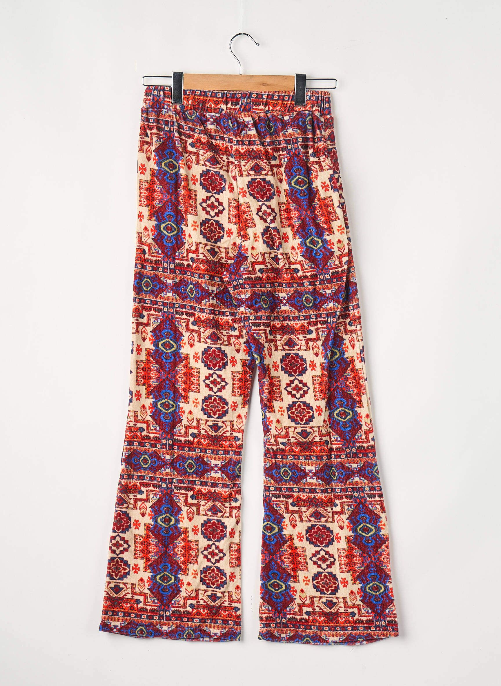 Pantalon droit rouge V.DE.VINSTER femme