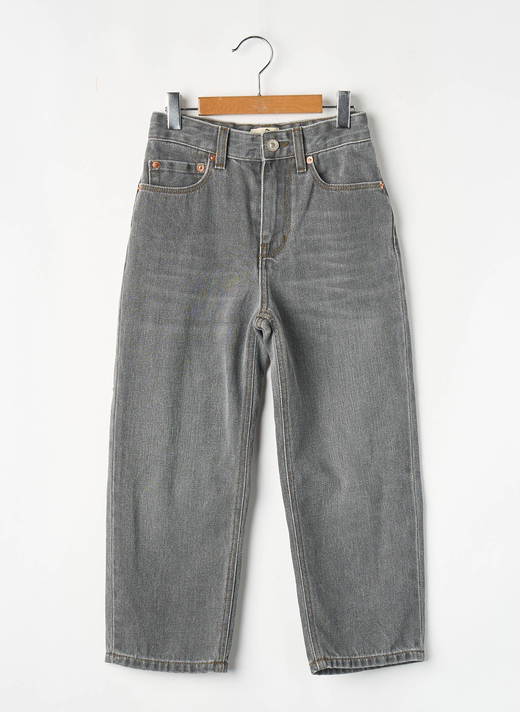 Jeans coupe droite gris BELLEROSE garçon