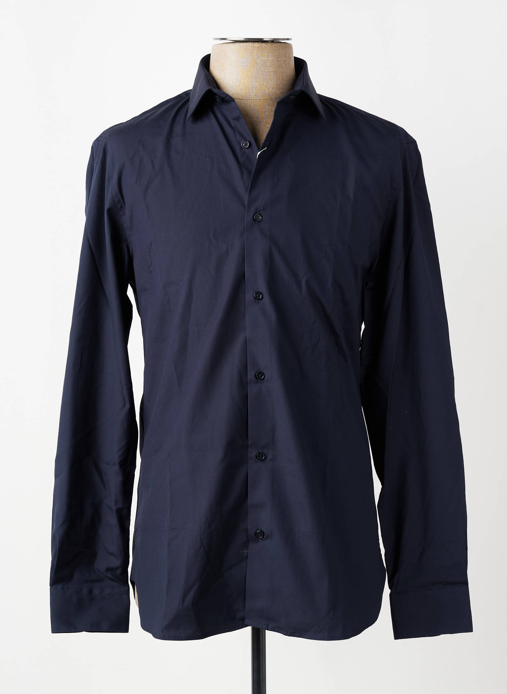 Chemise manches longues bleu ATELIER PRIVÉ homme
