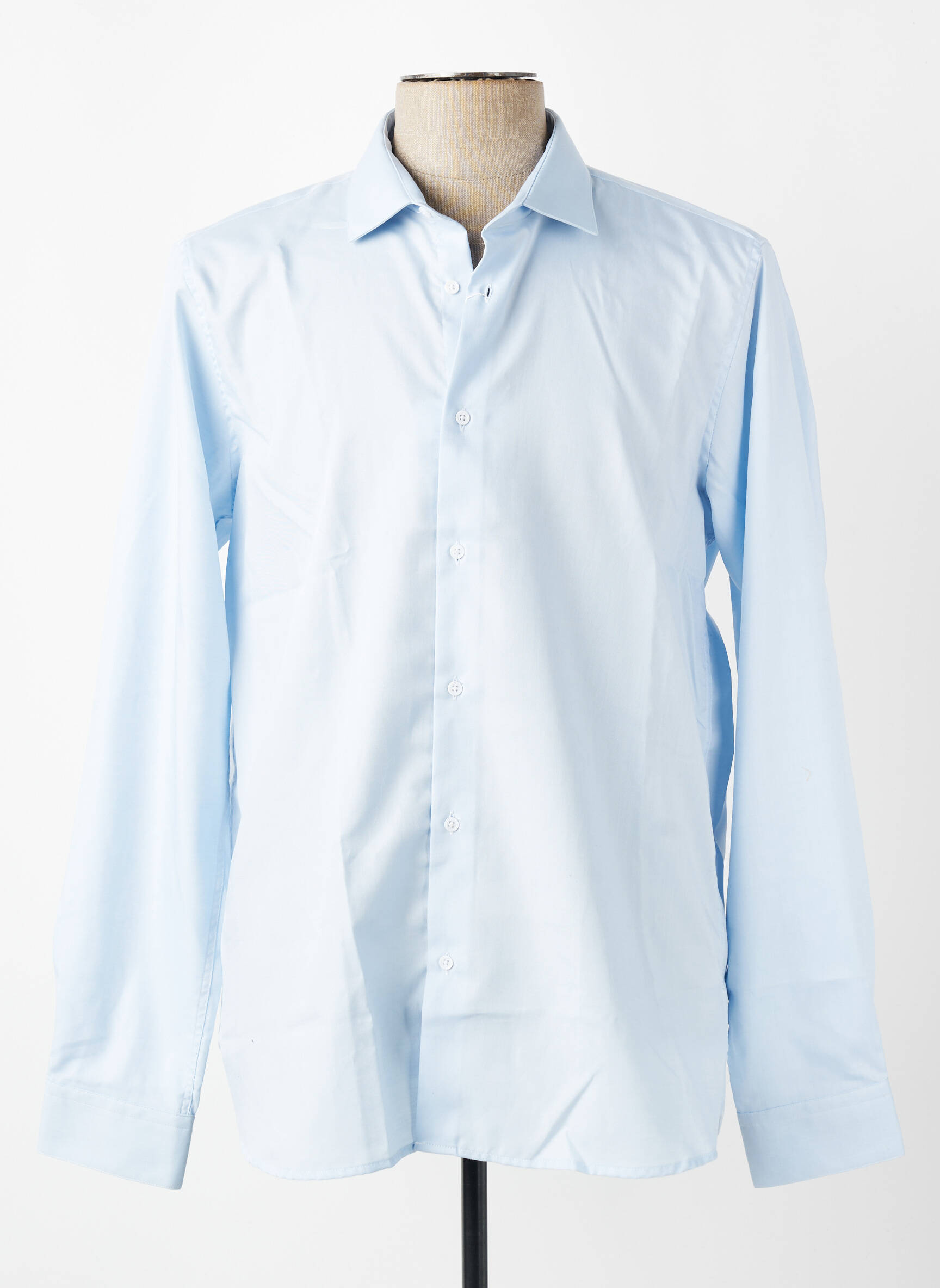 Chemise manches longues bleu ATELIER PRIVÉ homme