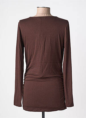 T-shirt marron NOPPIES femme