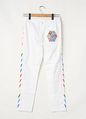 Pantalon droit blanc SACK'S femme