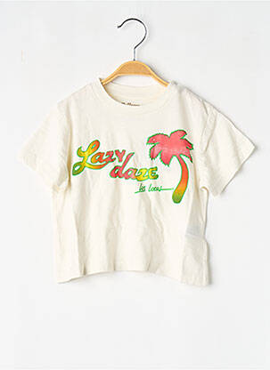 T-shirt blanc BELLEROSE fille