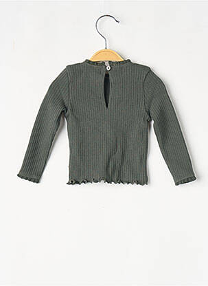 T-shirt vert THE NEW SOCIETY fille