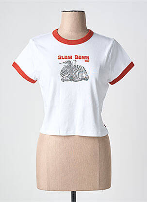 T-shirt blanc LEVI'S femme