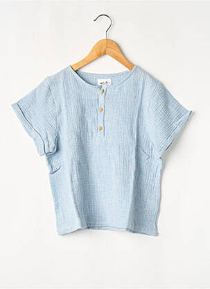 T-shirt bleu APACHES garçon