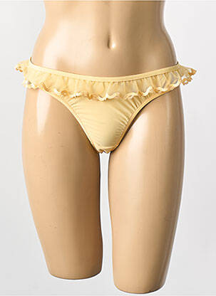 Culotte jaune JOLIES MOMES femme