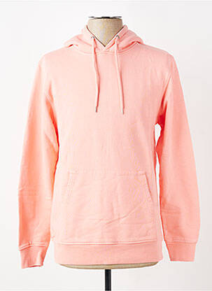 Sweat-shirt rose COLORFUL STANDARD homme
