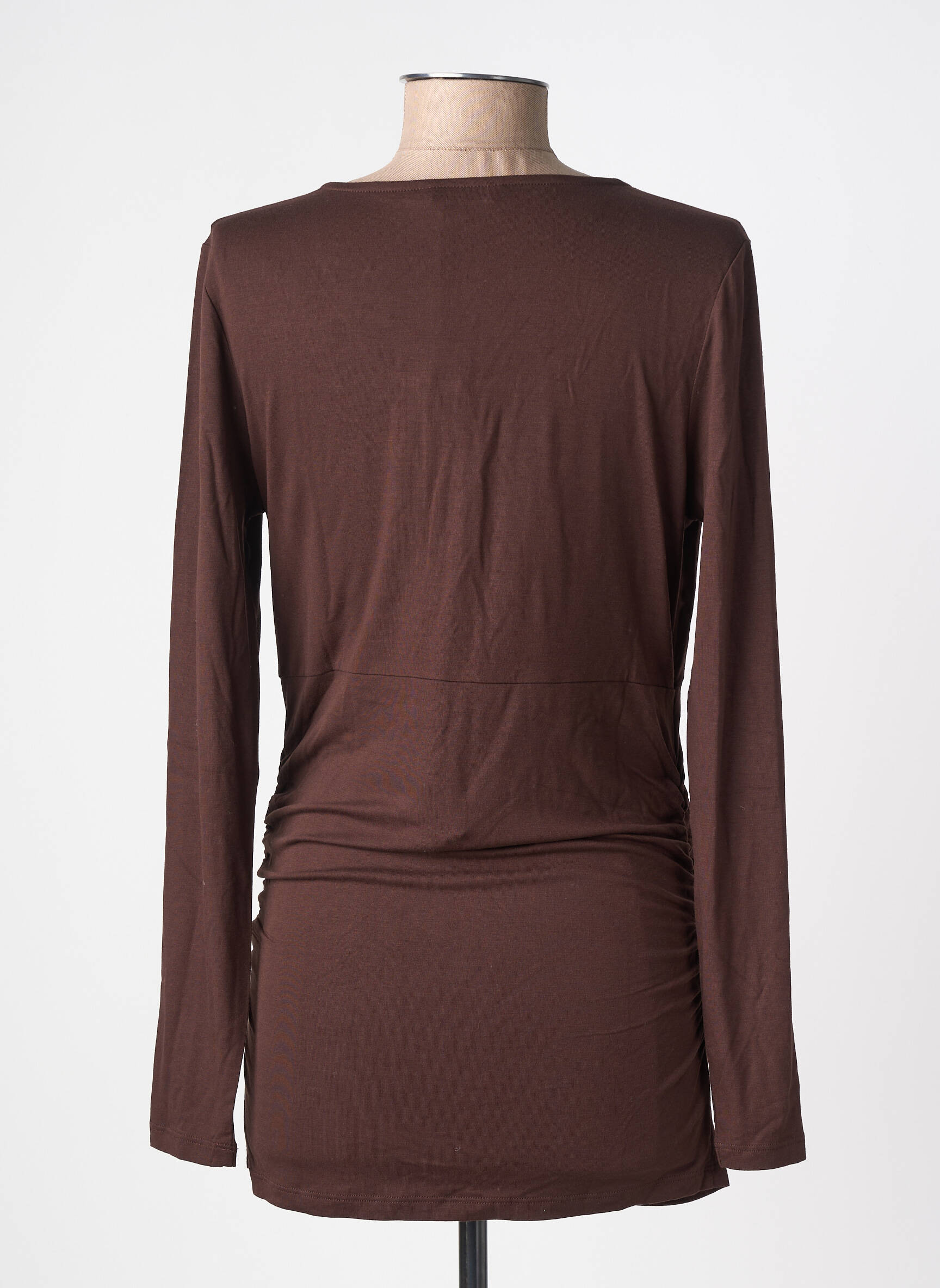 T-shirt marron NOPPIES femme
