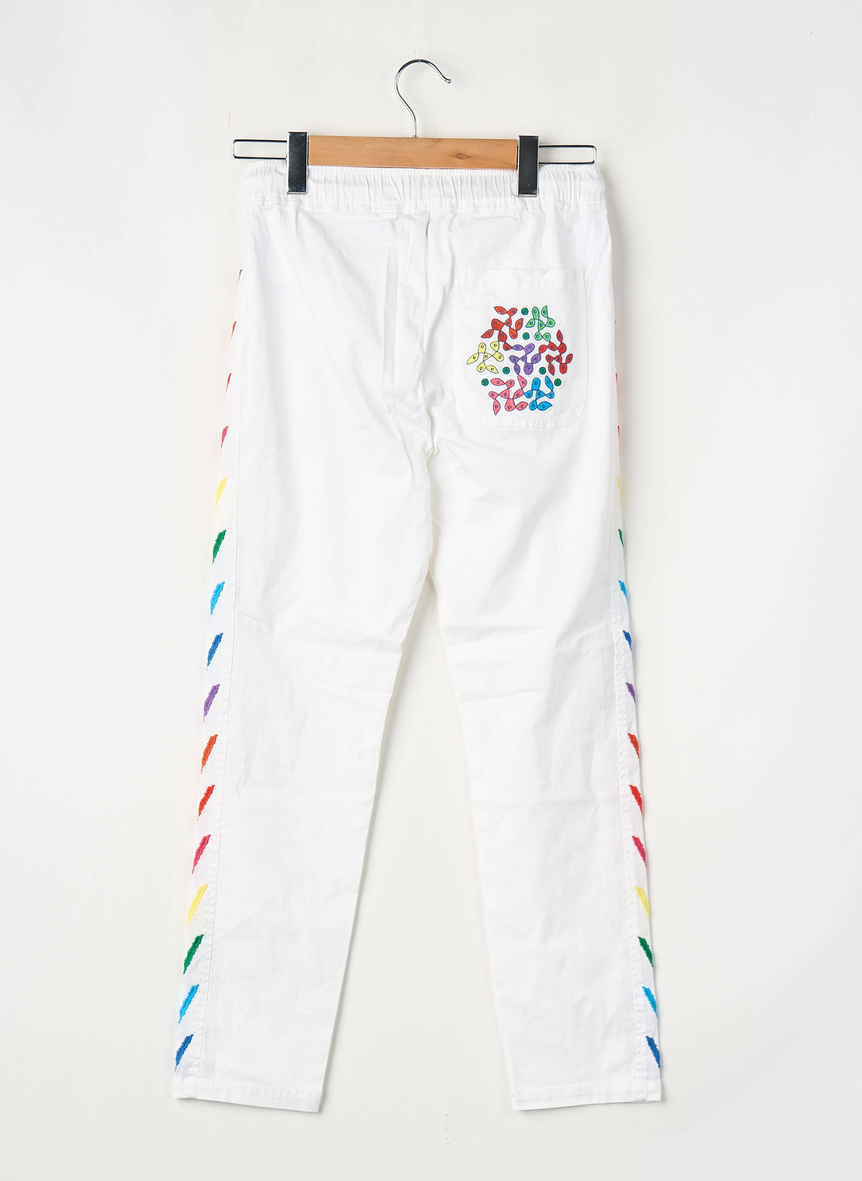 Pantalon droit blanc SACK'S femme