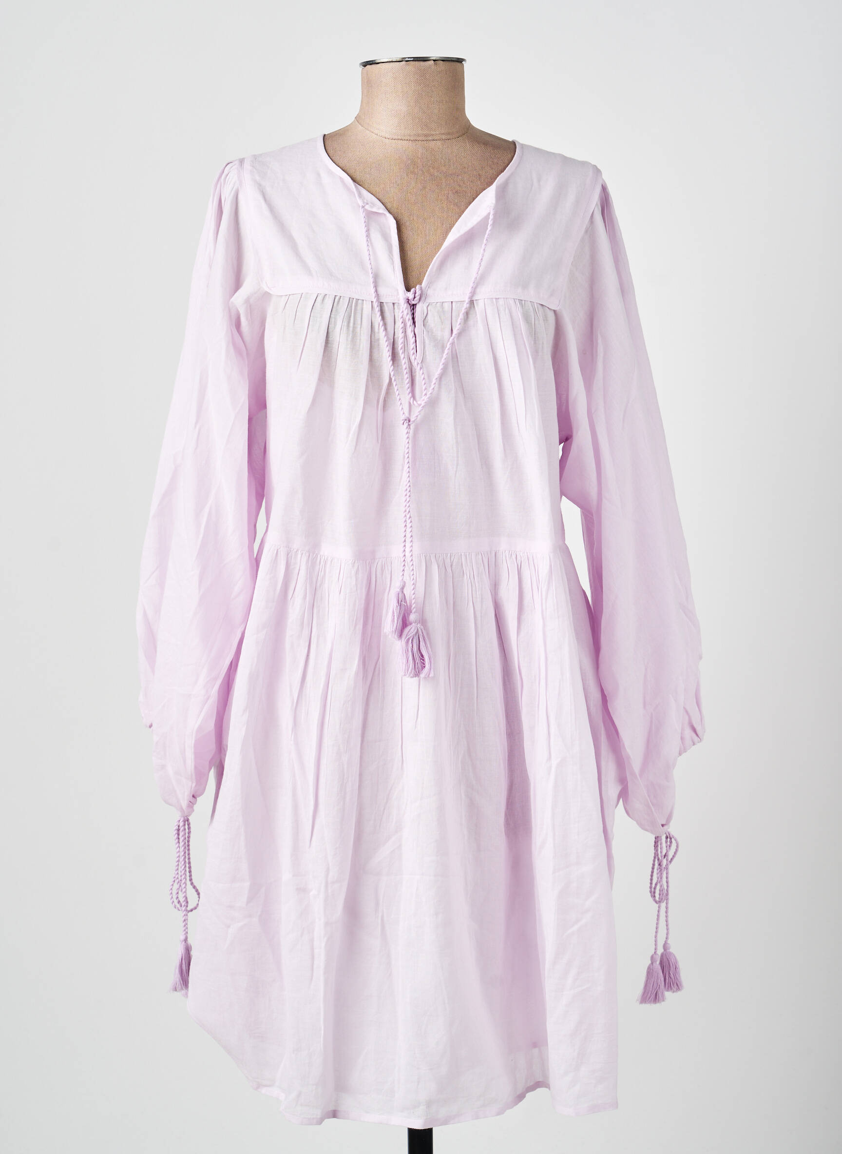 Robe courte violet ANTIK BATIK femme