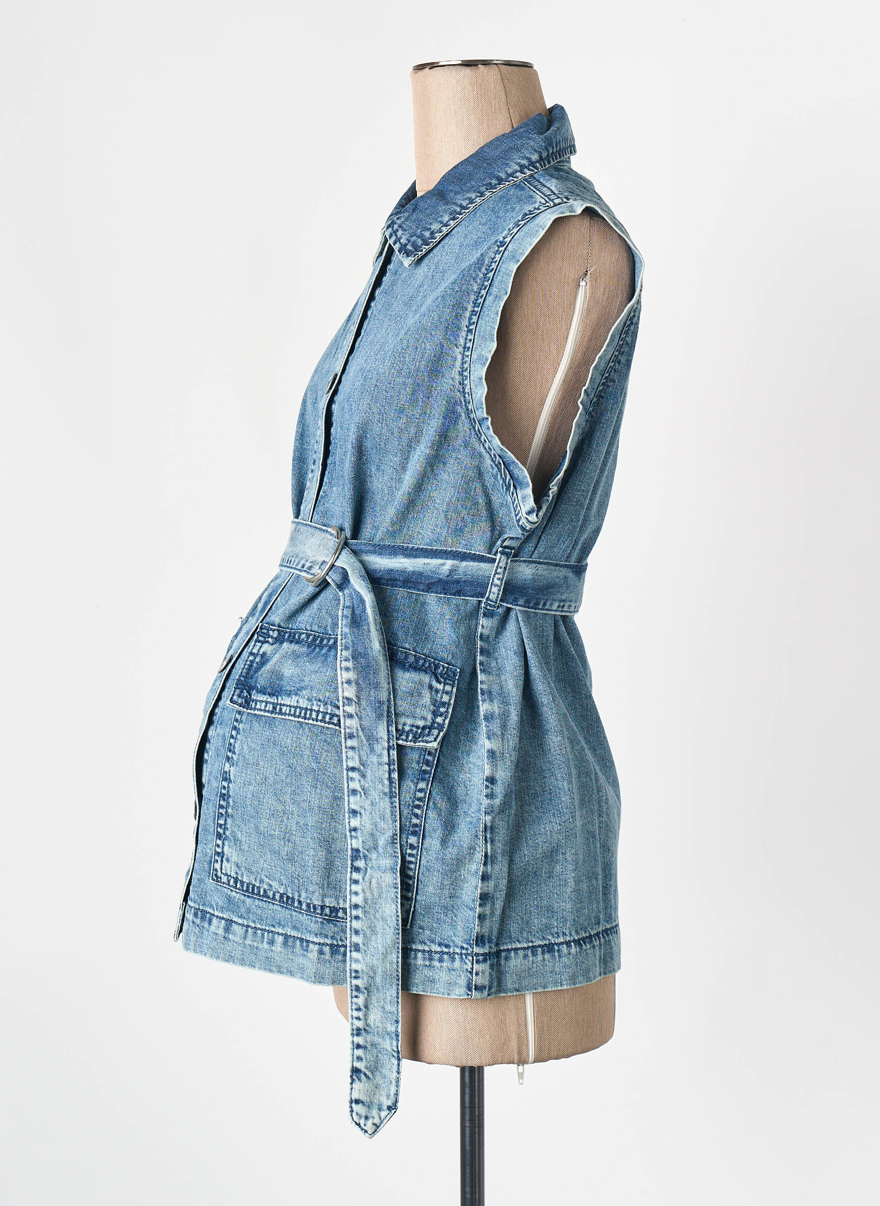 Veste maternité bleu SUPERMOM femme