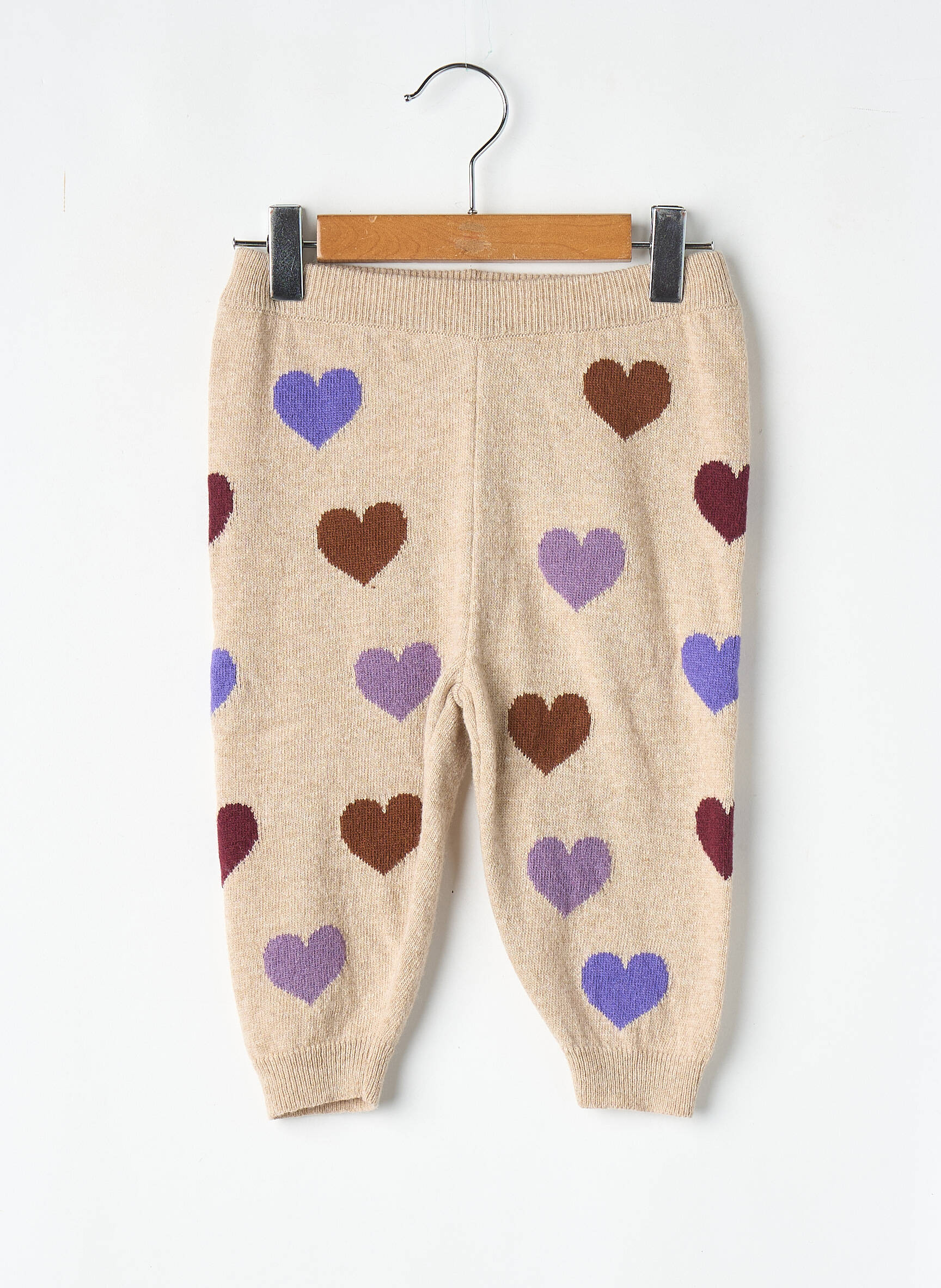 Pantalon droit beige THE NEW SOCIETY fille