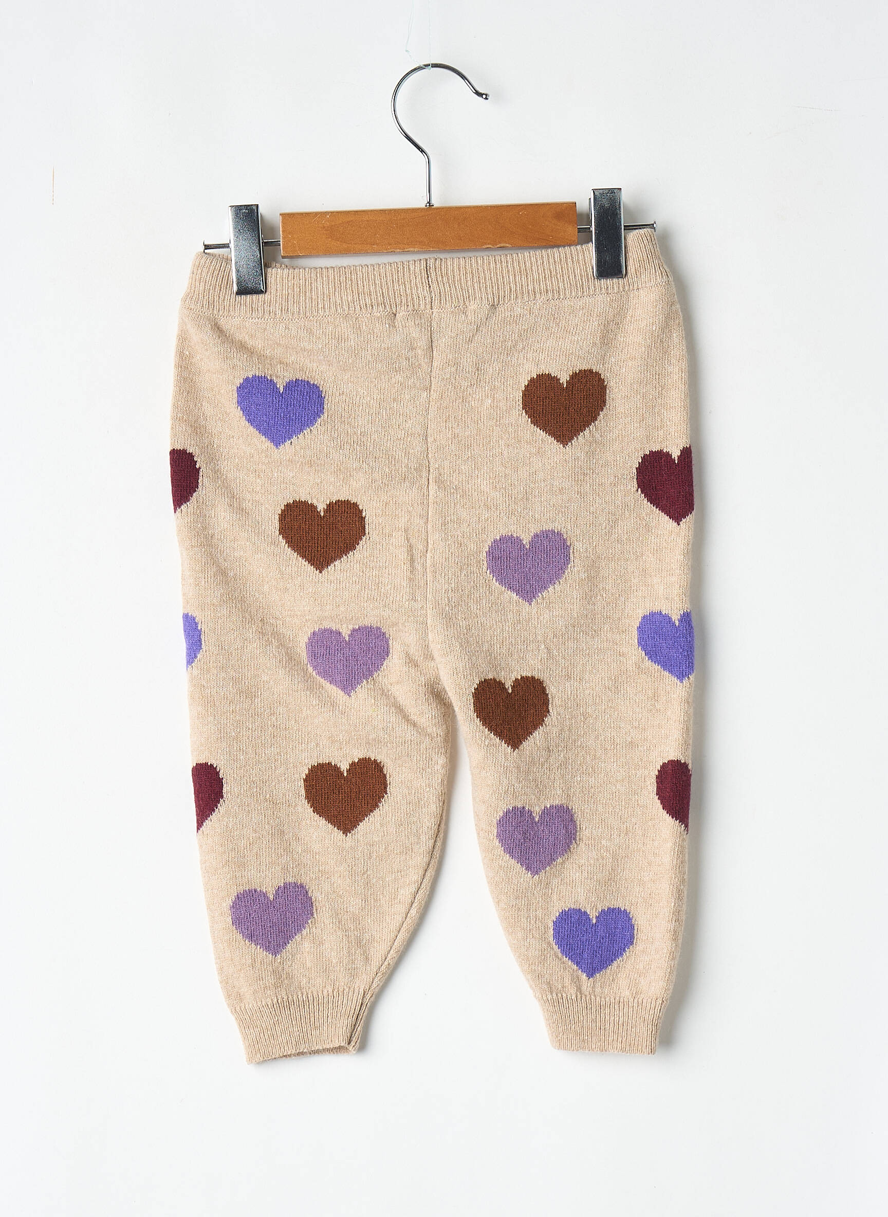 Pantalon droit beige THE NEW SOCIETY fille
