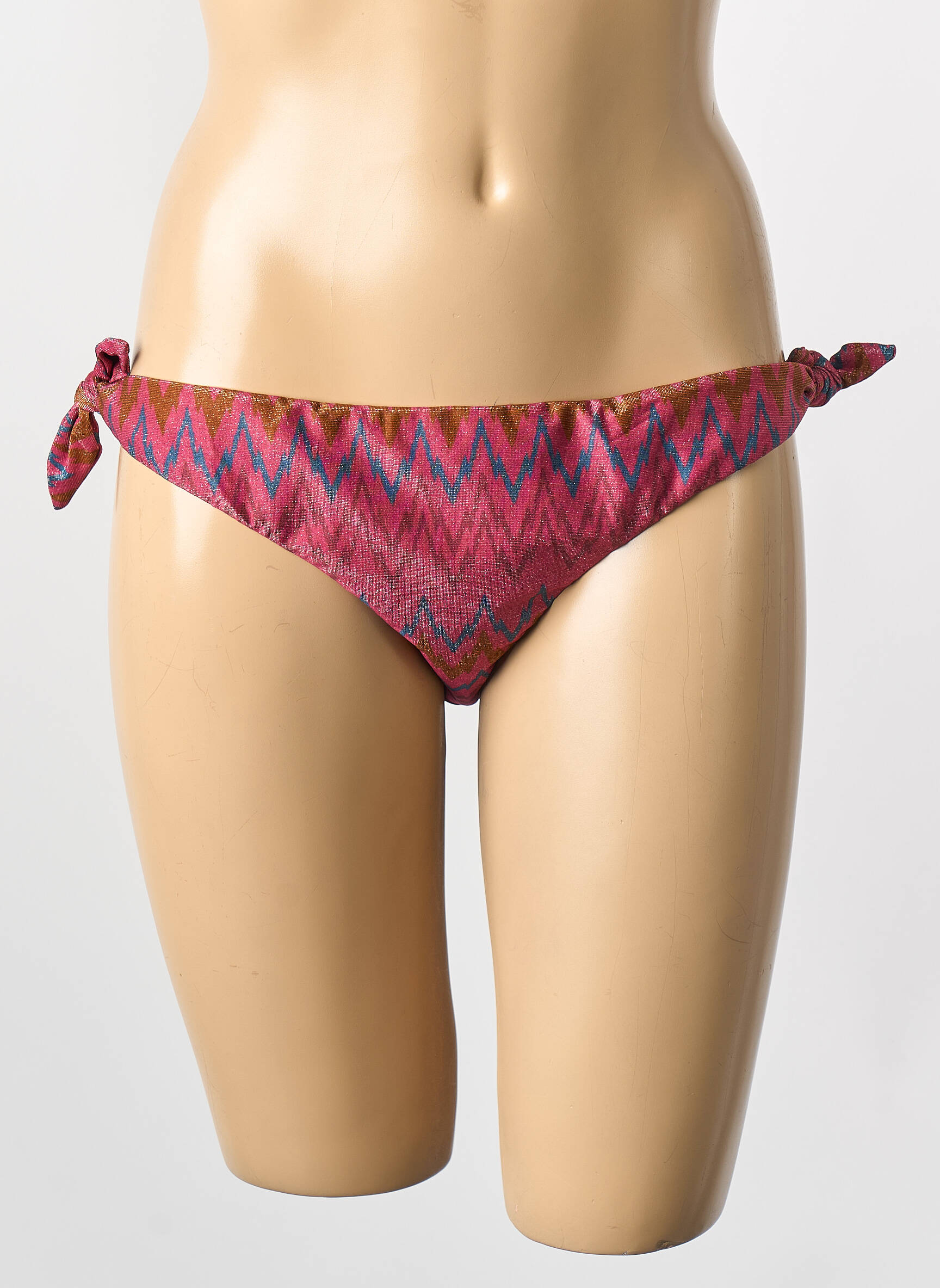 Bas de maillot de bain violet ALBERTINE femme