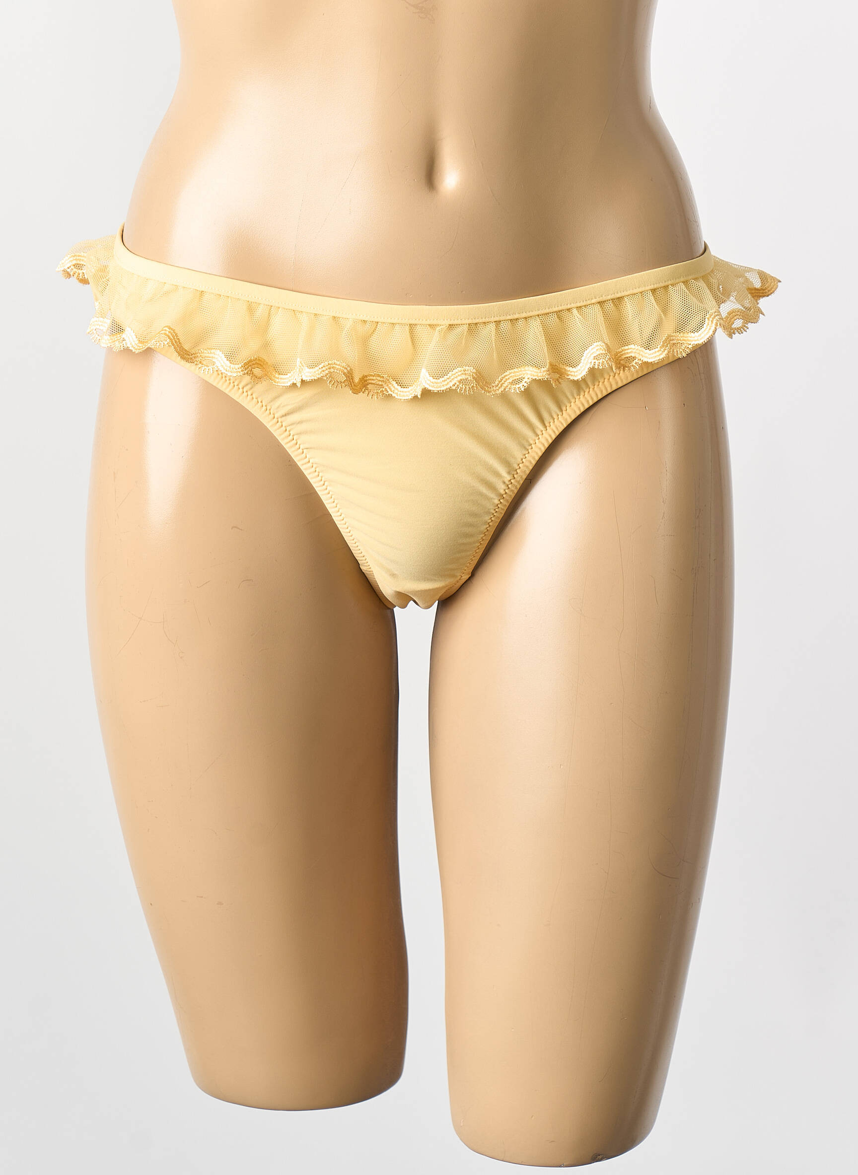 Culotte jaune JOLIES MOMES femme