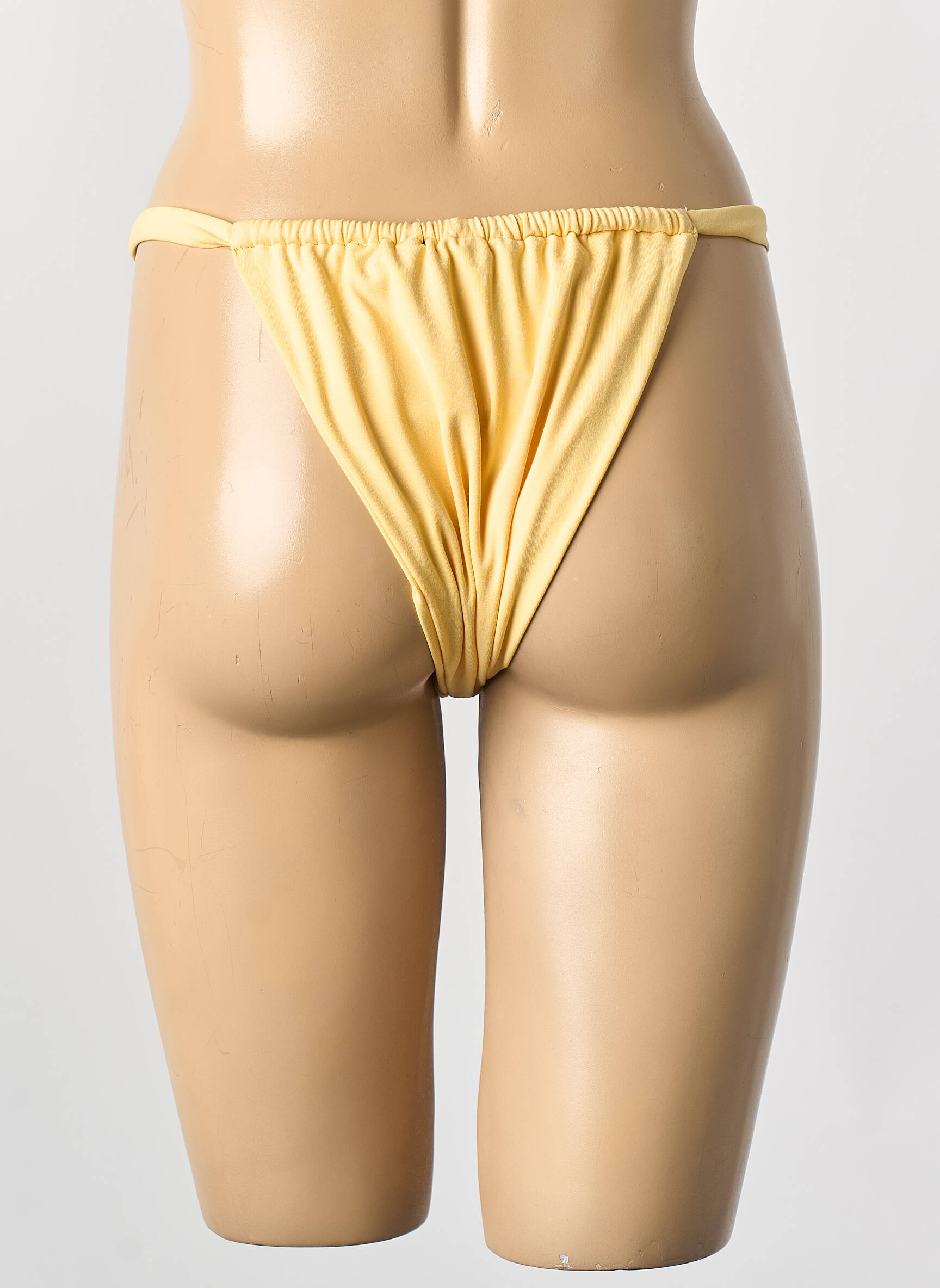 Bas de maillot de bain jaune ROBIN COLLECTION femme