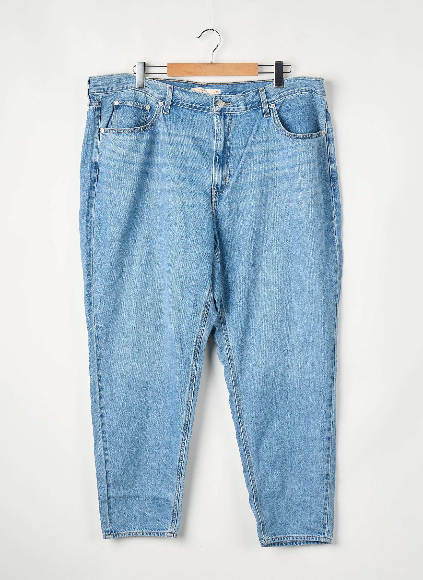 Jean coupe mom bleu LEVI'S femme