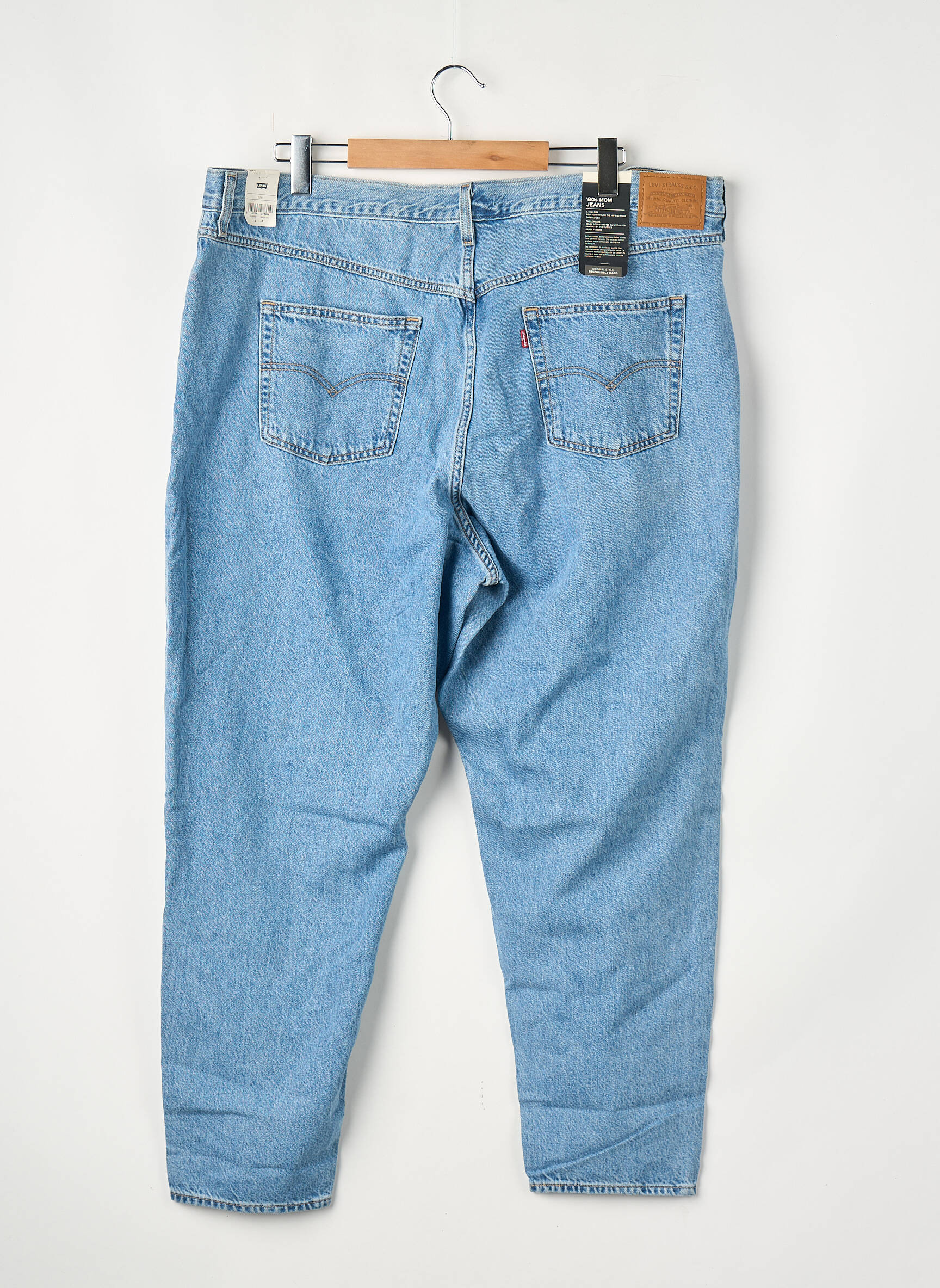 Jean coupe mom bleu LEVI'S femme