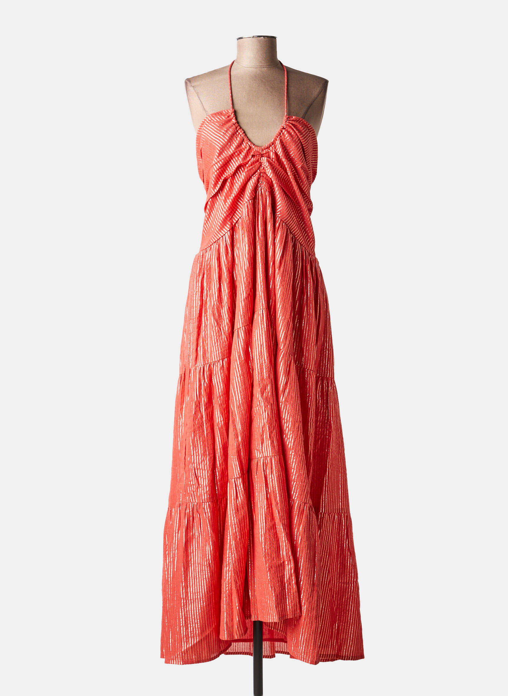 Robe longue orange SUNDRESS femme