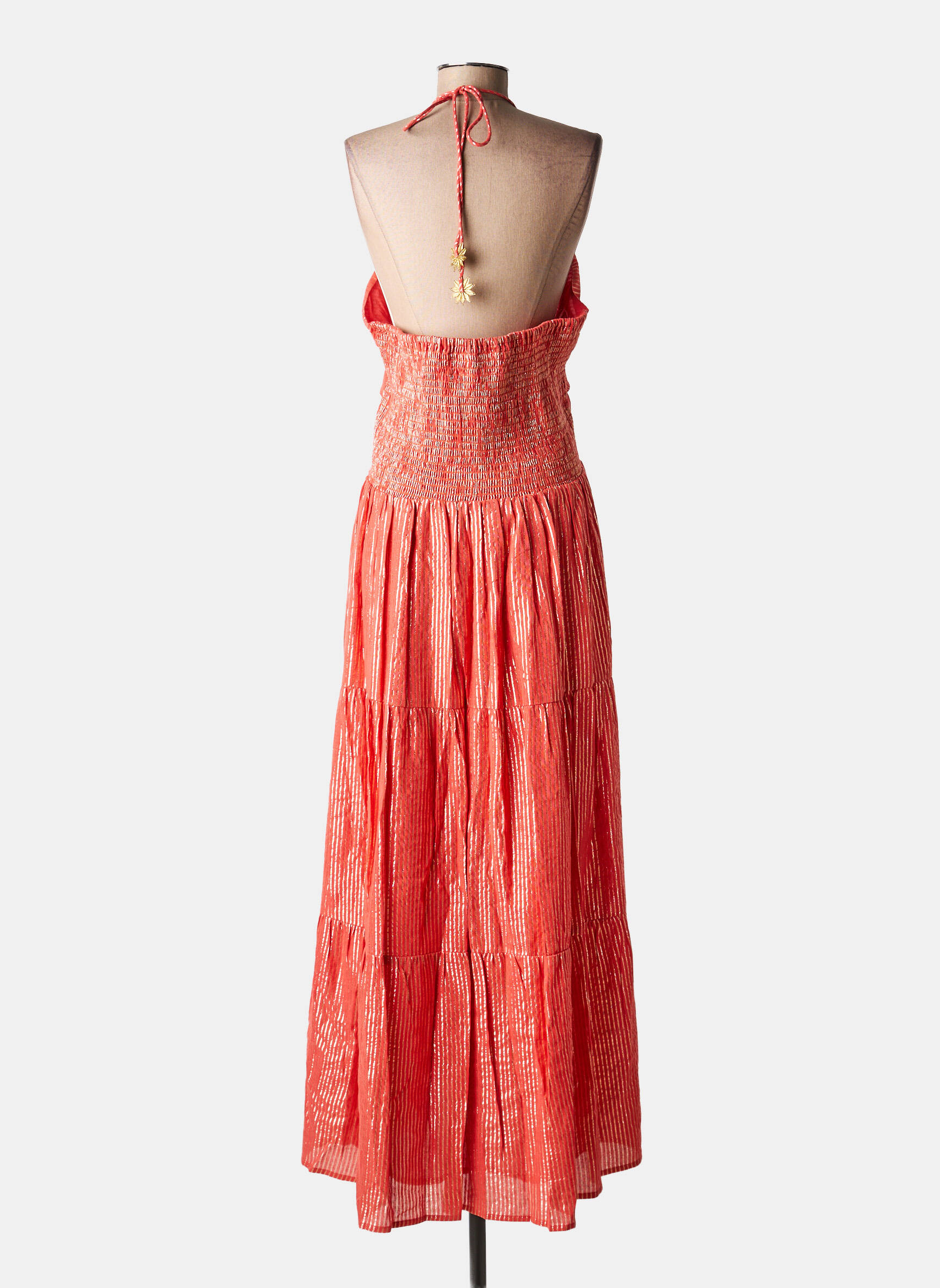 Robe longue orange SUNDRESS femme