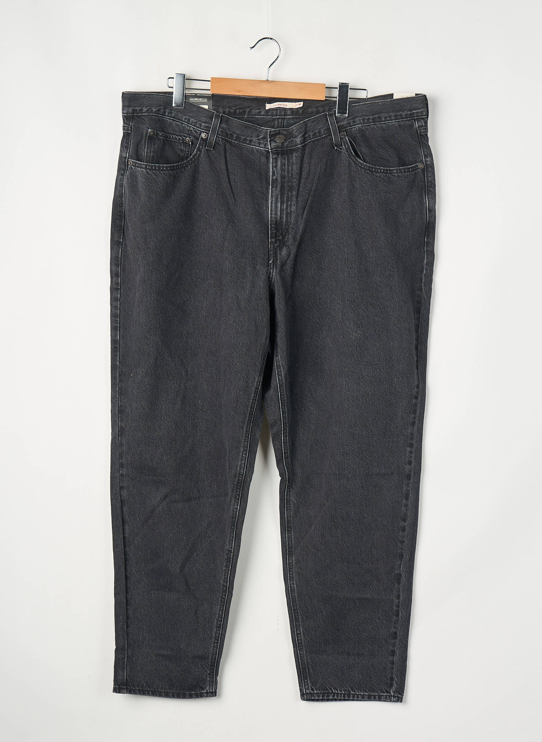 Jean coupe mom noir LEVI'S femme
