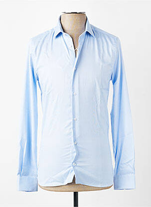 Chemise manches longues bleu ATELIER PRIVÉ homme