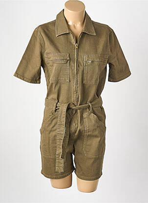 Combishort vert LA PETITE FRANCAISE femme