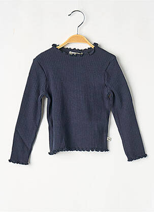 T-shirt bleu THE NEW SOCIETY fille