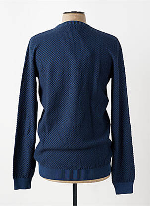 Pull bleu KNOWLEDGE COTTON APPAREL homme