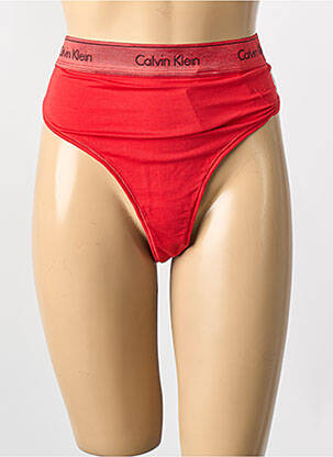 String rouge CALVIN KLEIN femme