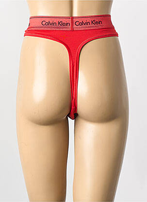 String rouge CALVIN KLEIN femme