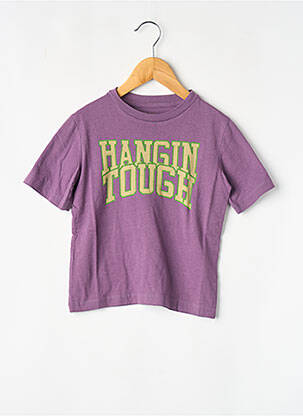 T-shirt violet BELLEROSE garçon