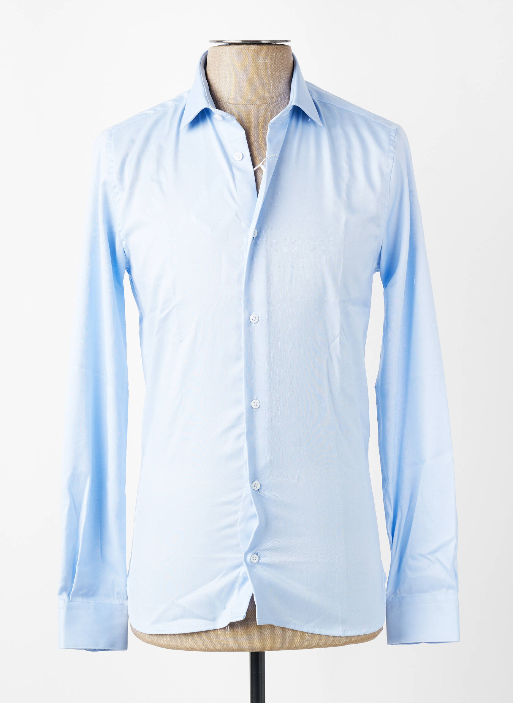 Chemise manches longues bleu ATELIER PRIVÉ homme