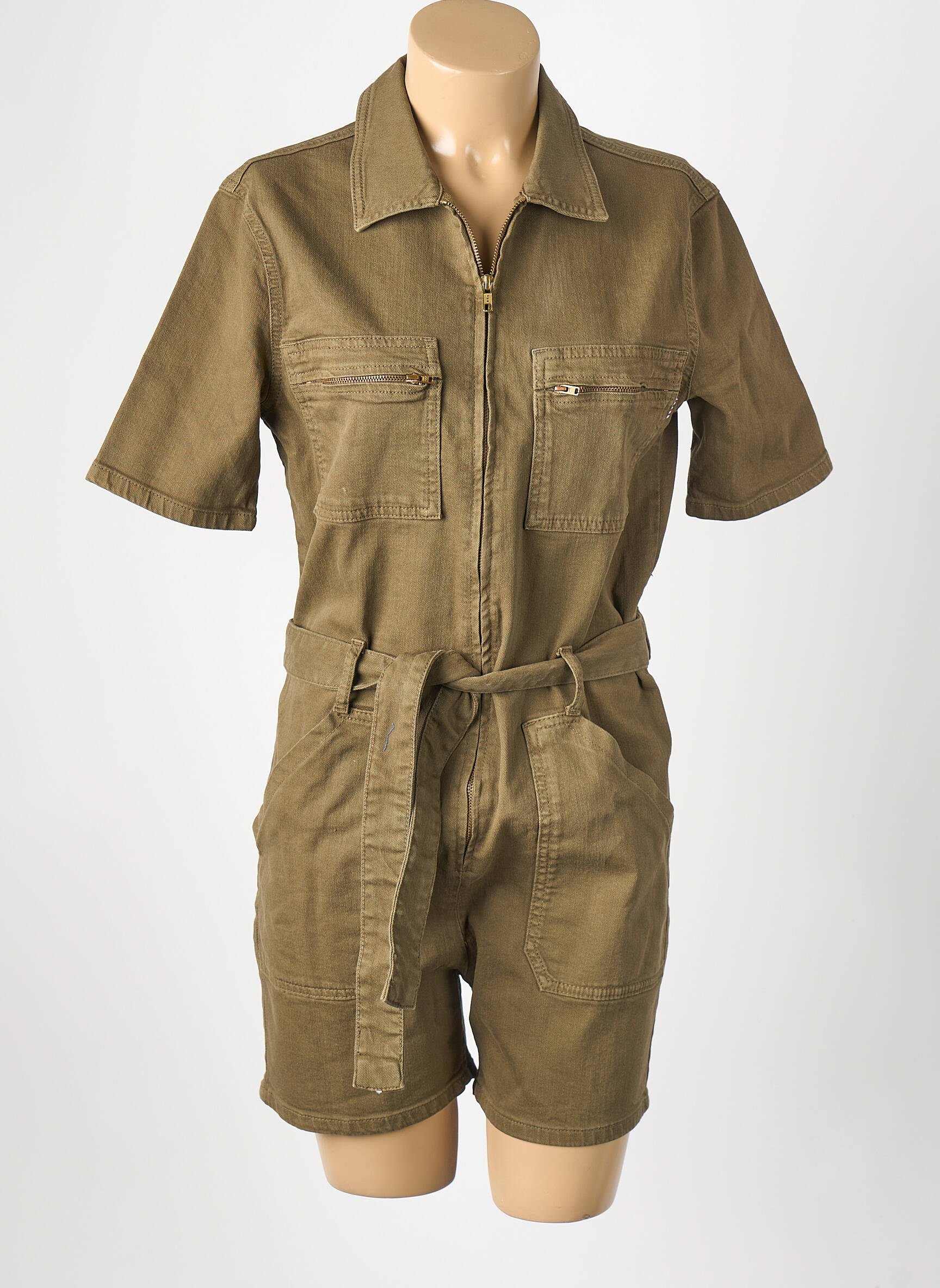 Combishort vert LA PETITE FRANCAISE femme