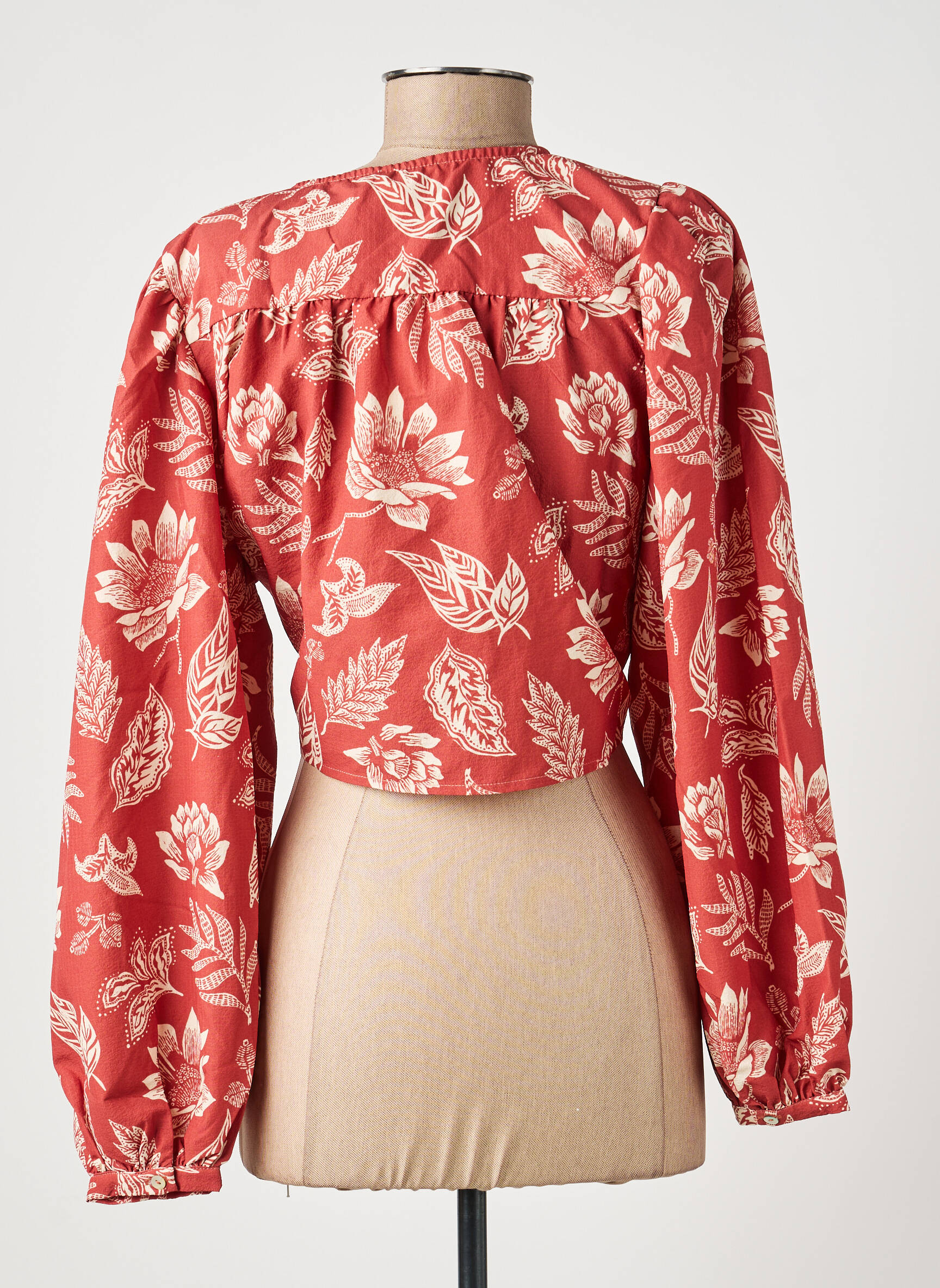 Top rouge THE NEW SOCIETY femme
