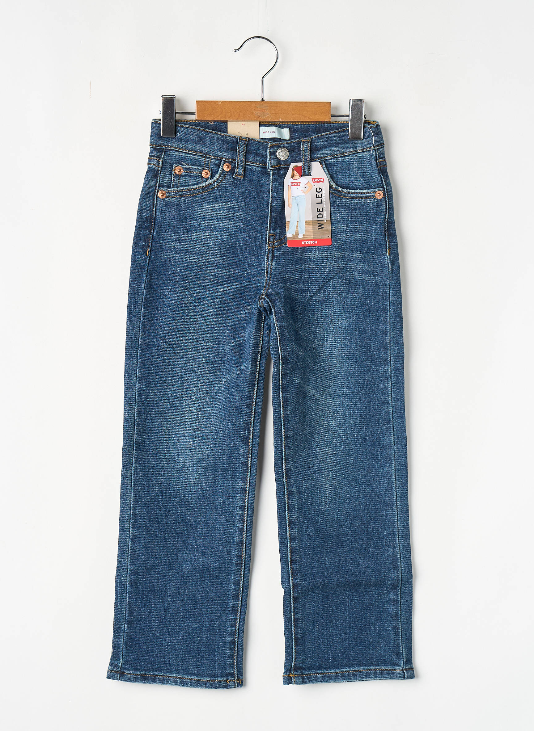 Jeans boyfriend bleu LEVI'S fille