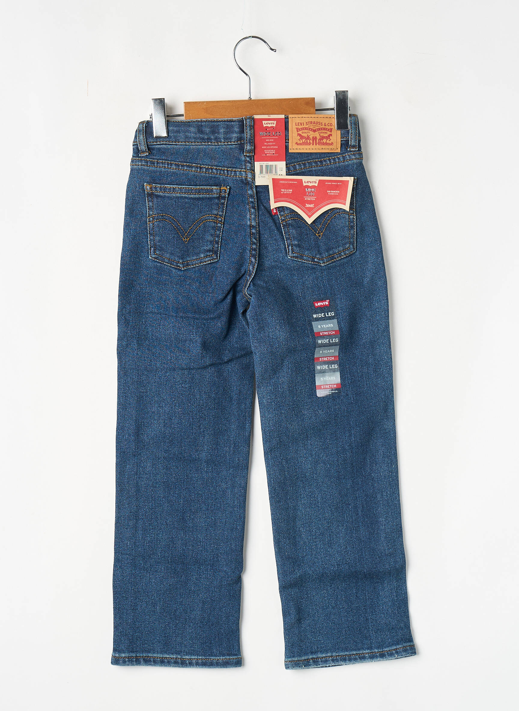 Jeans boyfriend bleu LEVI'S fille