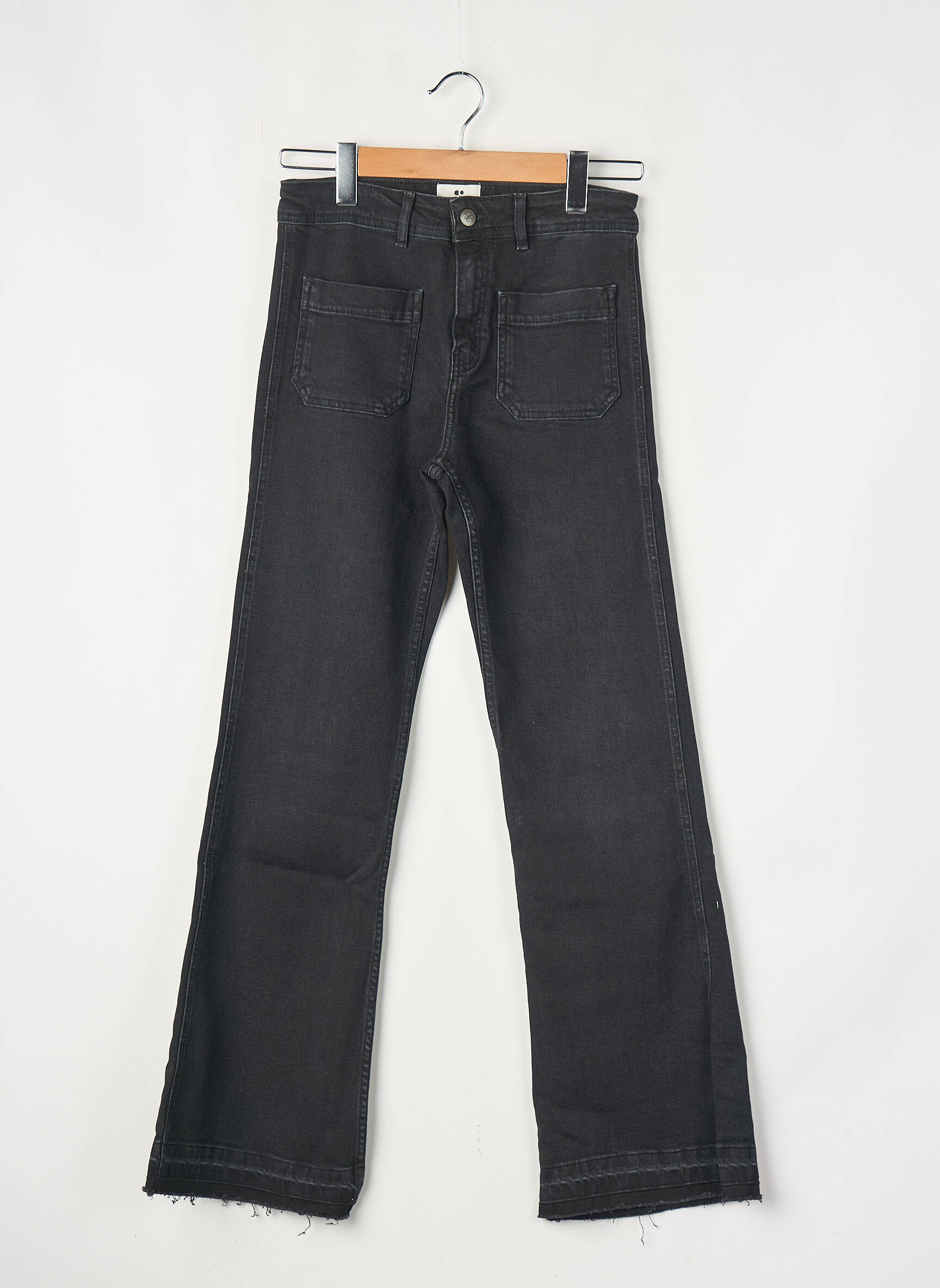 Jeans bootcut noir SWILDENS femme