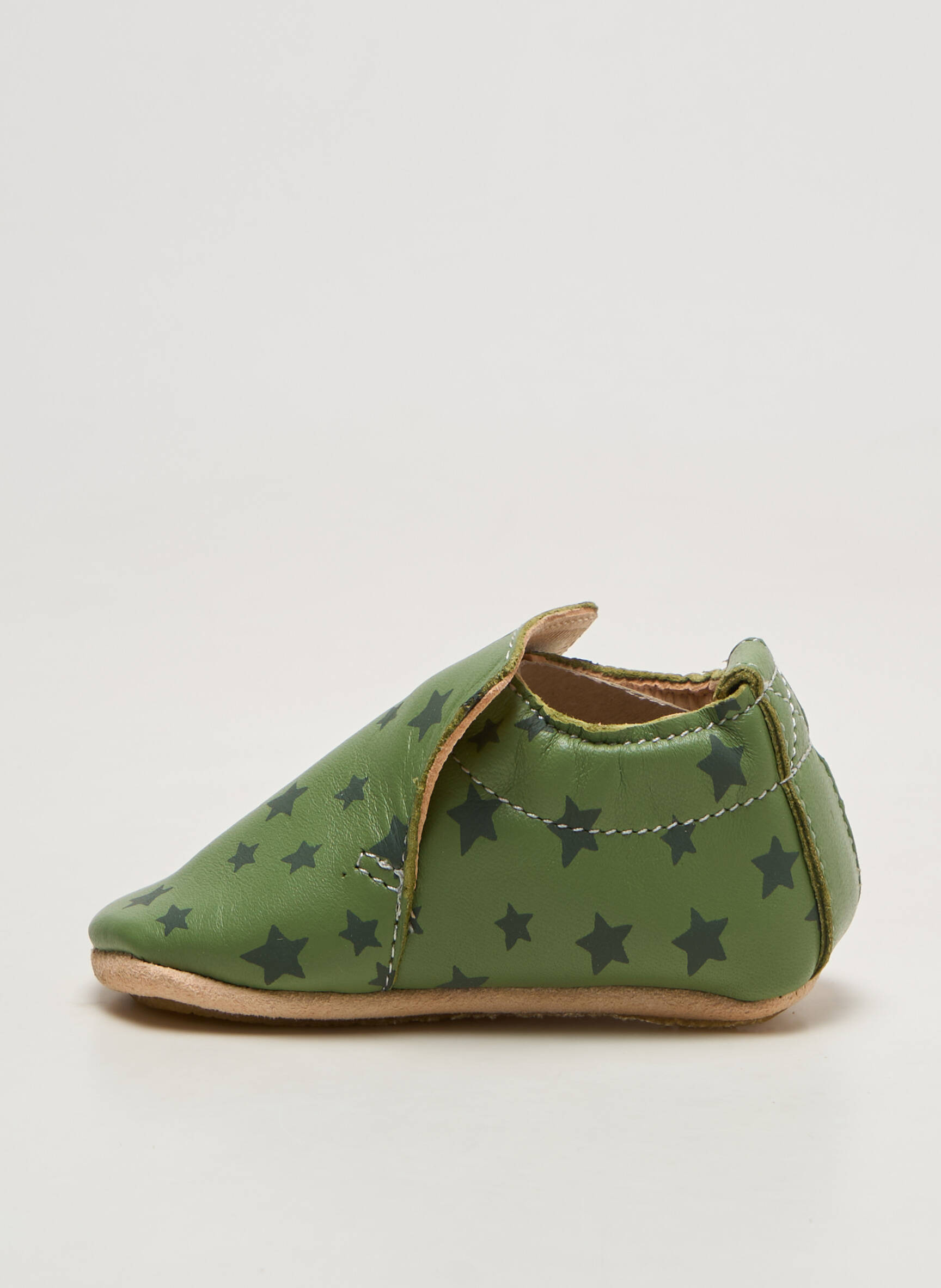 Chaussons/pantoufles kaki EASY PEASY fille