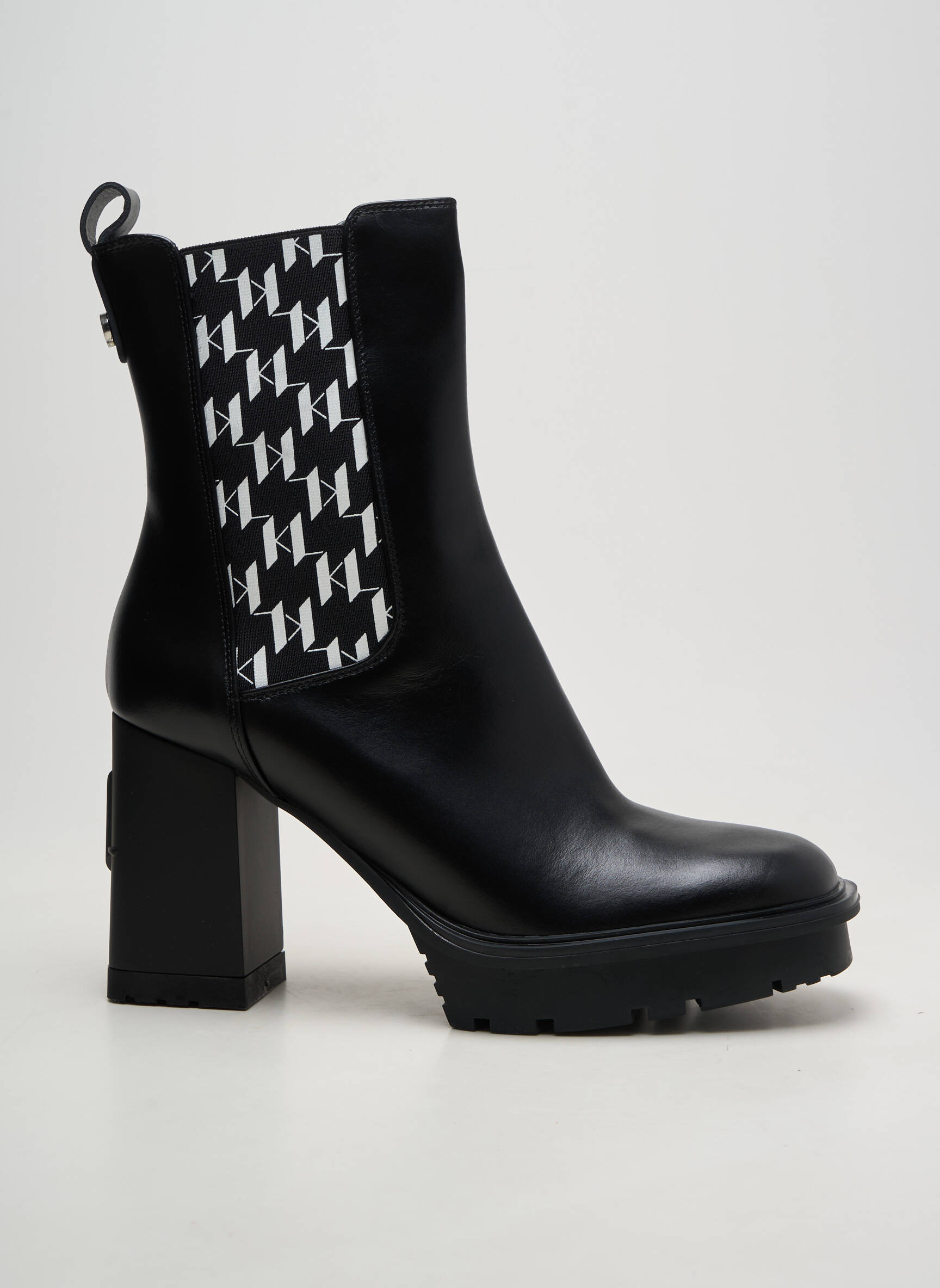 Bottines/boots noir KARL LAGERFELD femme